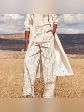 Banana Republic Alva Wide Leg High Waist Pant Size 10 *see description